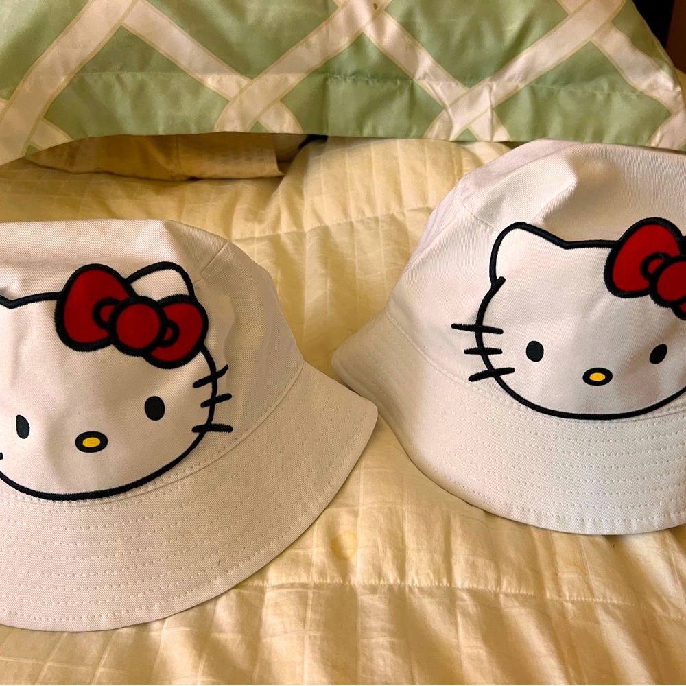 Hello Kitty hats. New